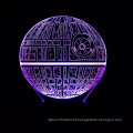 3D LED Night Light Lâmpadas, 3D Ilusão Óptica 7 Cores Mesa de Toque Mesa Visual Lâmpada Presentes Brinquedos para As Crianças